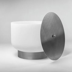 QFlame Feuerschale Quarzglas nichtbrennend