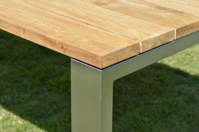 Olympia Fuss Oslo Platte Teak Lamellen 71