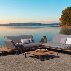 Fischer Möbel: Flora Lounge Teak