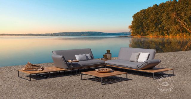 Fischer Möbel: Flora Lounge Teak