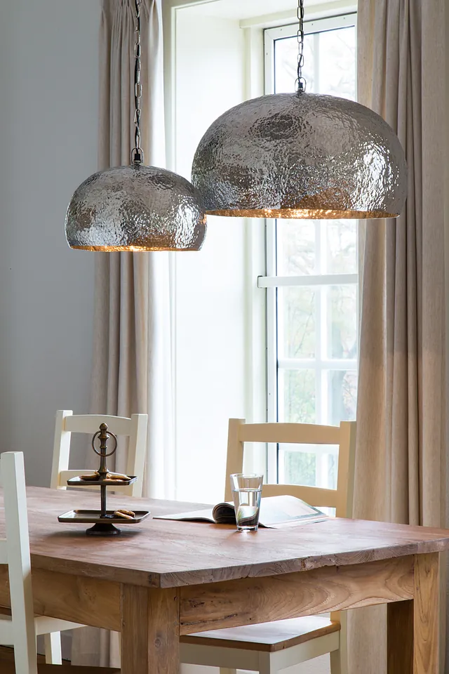 LightandLiving Lampe Hängeleuchte MARIT Hammerschlag