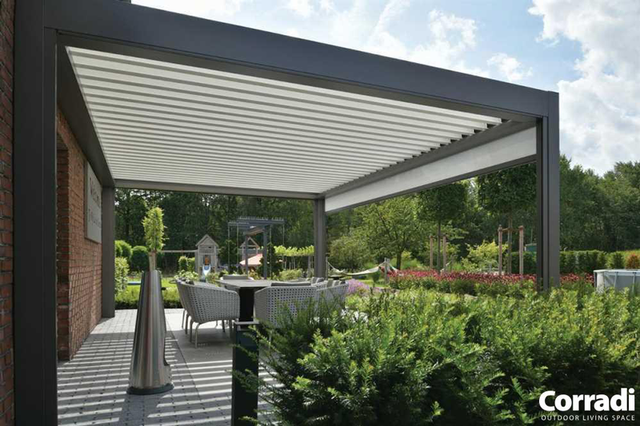 Corradi Terrassenüberdachung Bioclimatic