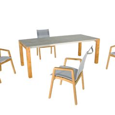 SITMobilia Olympia München Teak Dekton Orix Mael Teak SeaBreeze