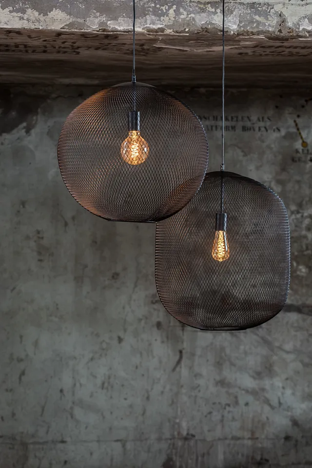 LightandLiving Lampe Hängeleuchte AMARAH schwarz