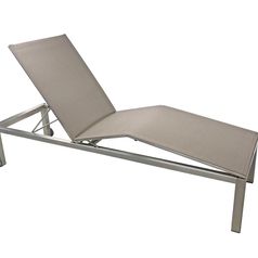Cube Edelstahl Leisuretex Taupe Synchronverstellung