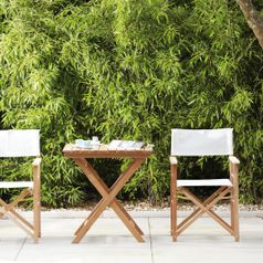 jankurtz: Klapptisch Regiestuhl figi teak