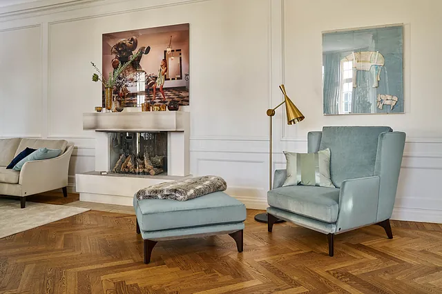 BielefelderWerkstätten Polo Lounge Sessel