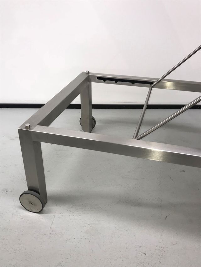 Cube Edelstahl Leisuretex Taupe Synchronverstellung