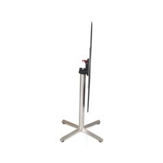 SITMobilia Olympia Garda Fixtisch klappbar Durchmesser 80cm HPL Oxido Terra Edelstahl