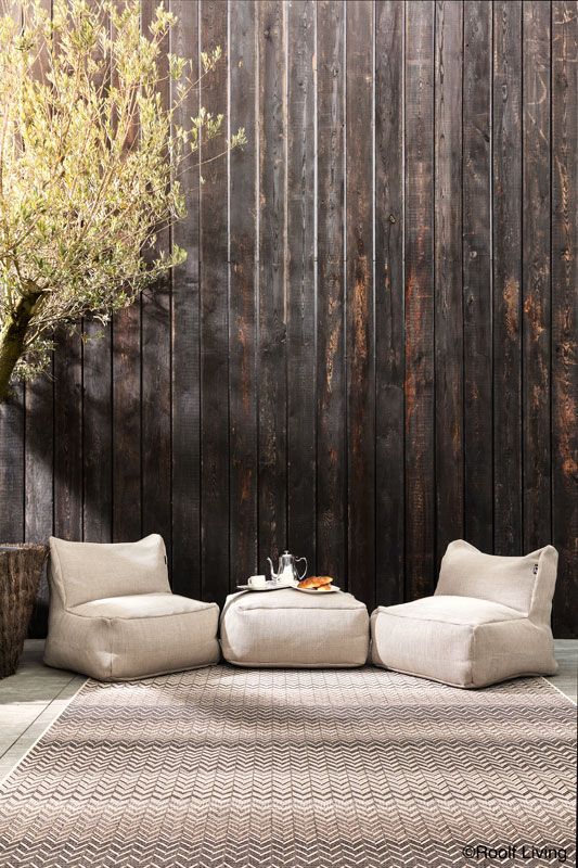 ROOLF Living Dotty Sessel Sitzpouf