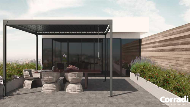 Corradi Terrassenüberdachung Eteria