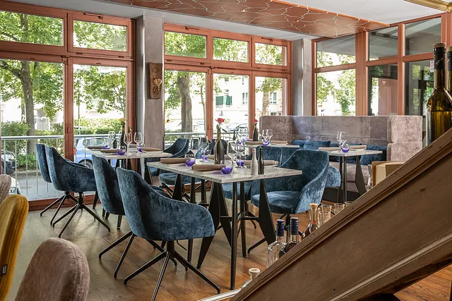 Sitness Urband, Madrid, Stuhl, drehbar, blau