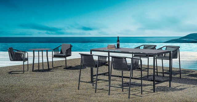 Fischer Möbel: Suite Dining Hochtisch Hochstuhl