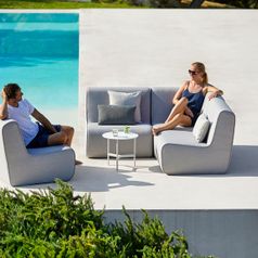 Caneline: Foam Lounge und Stuhl