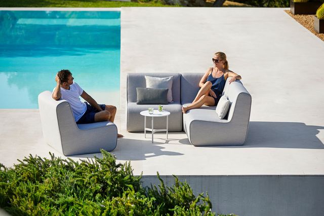 Caneline: Foam Lounge und Stuhl