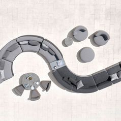 Varaschin_BELT_Modulares Sofa..