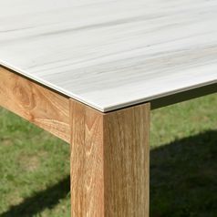 SITMobilia Olympia München HolzTeak Keramik Zebrino Detail