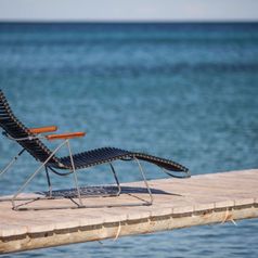 HOUE Sunrocker Liegestuhl Black