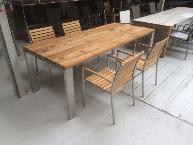 Olympia Fuss Oslo Platte Teak Lamellen 71